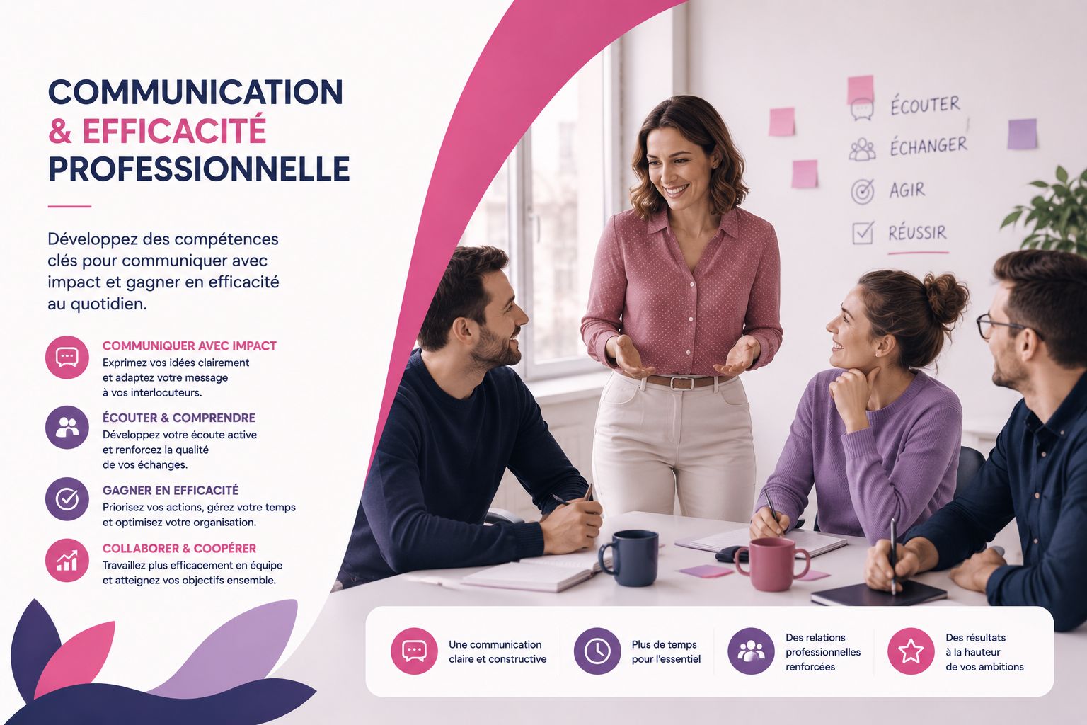 Formations Communication et efficacité professionnelle